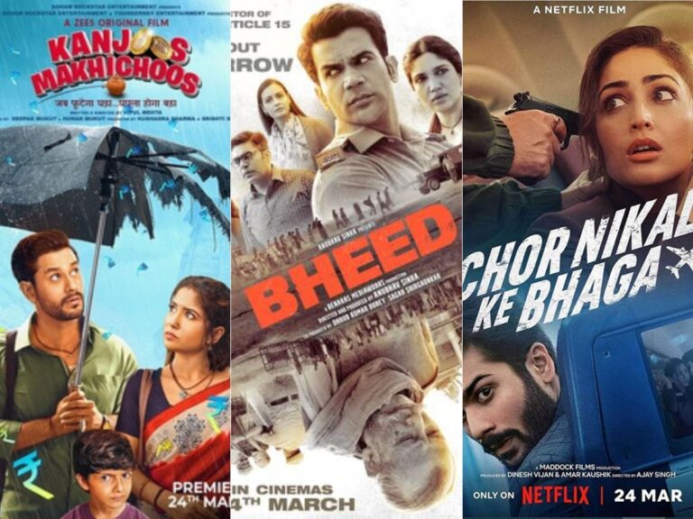 Bheed to Chor Nikal Ke Bhaga, 10 new movies & shows releasing on 24th March on Netflix, Prime Video & More