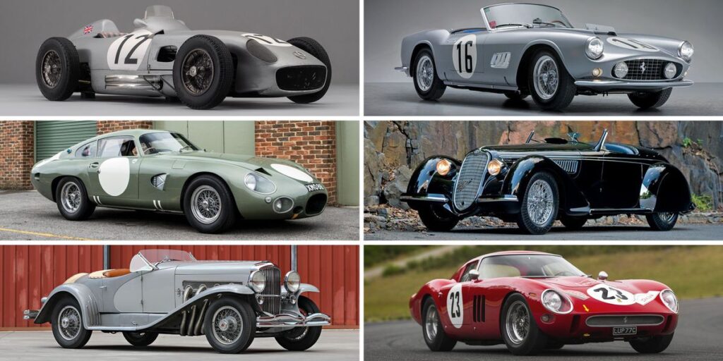 Most Expensive Cars Sold at an Auction