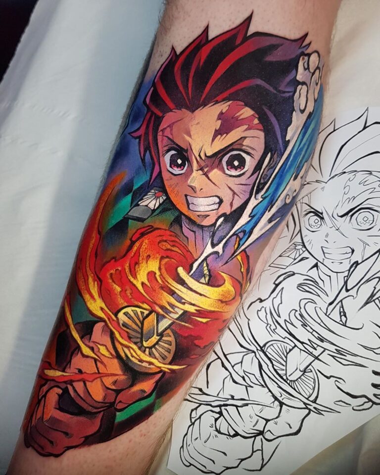 Top 30 Demon Slayer Tattoo Designs For The Demon Within Us - Flickonclick