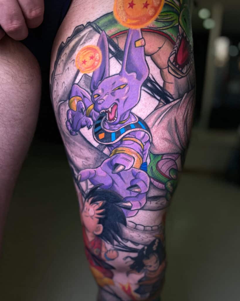 Top 30 Dragon Ball Z Tattoo Designs for All the OG Anime Fans
