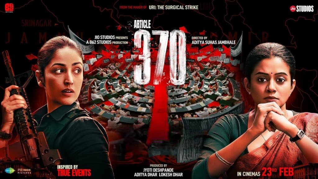 Article 370 Hindi Movie OTT Release Date, OTT Platform and TV Rights