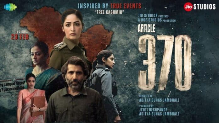 Article 370 Hindi Movie OTT Release Date, OTT Platform and TV Rights