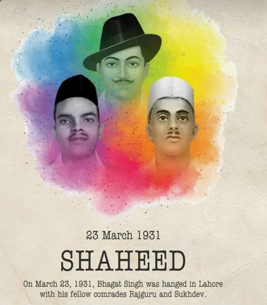 Top 10+ Shaheed Diwas Poster Designs 2024