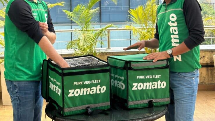 Zomato Launches Pure Veg Mode But Retracts the Pure Veg Fleet- Know the Entire Story