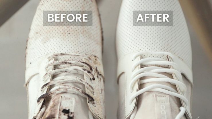 4 Genius Hacks to Restore Your White Shoes from Mud Stains