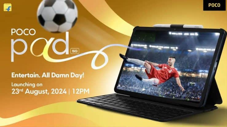 Poco is Set to Launch its New Tablet Soon, Featuring 8GB of RAM and 10,000mAh Battery; Know All Details Here