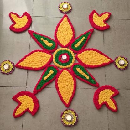 Floral Rangoli