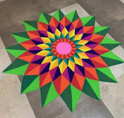 Geometric Rangoli 