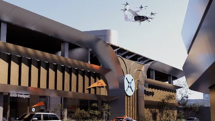 Dubai to Introduce World’s First Aerial Taxi Service in 2026, Approves Vertiport Near Airport