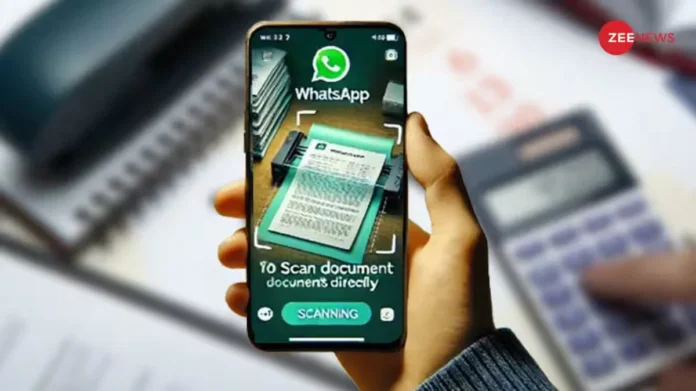 Users Can Now Directly Scan and Share Documents with WhatsApp's New Feature