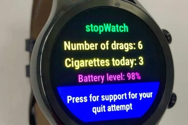 Smartwatch Can Help You Quit Smoking